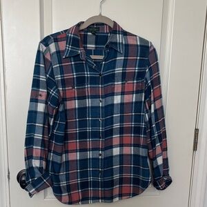Ralph Lauren/Lauren jeans, spring flannel M